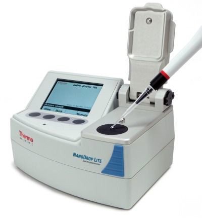 Фотометр NanoDrop-Lite, 260 и 280 нм, от 1 мкл, принтер