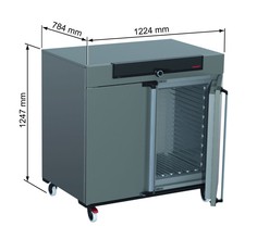 Шкаф сушильный UF450plus с принуд. циркуляцией воздуха, контроллер TwinDISPLAY, Memmert